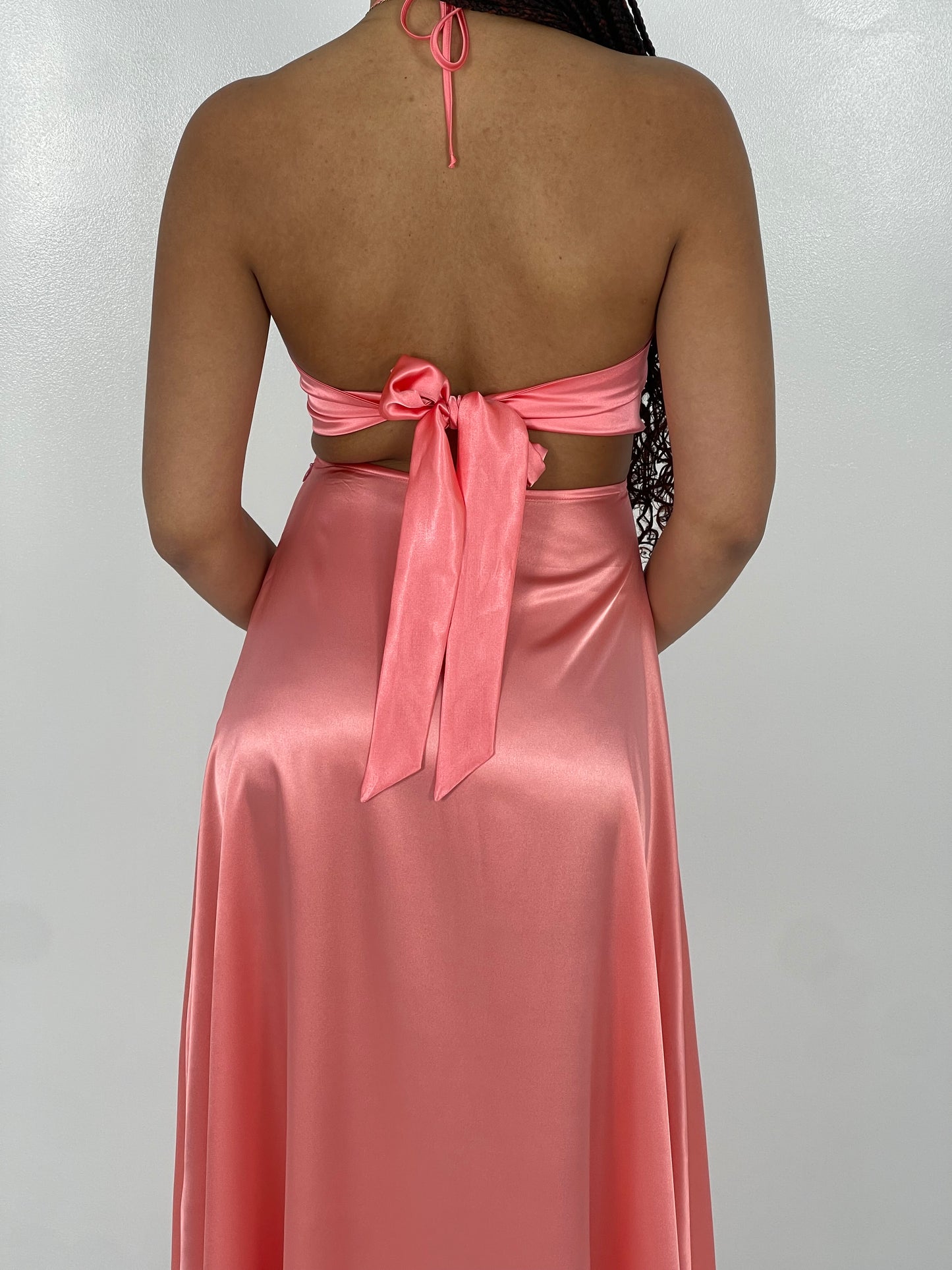 LUCY GUAVA GOWN - SALE