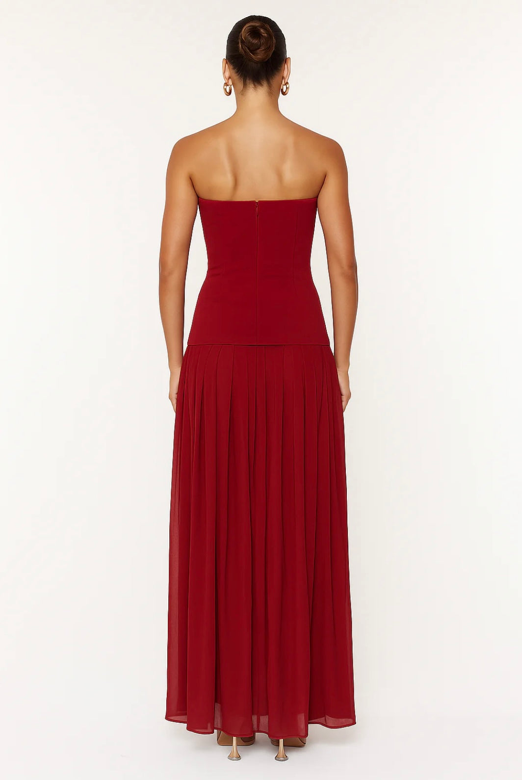 RASPBERRY NICOLETTE DRESS
