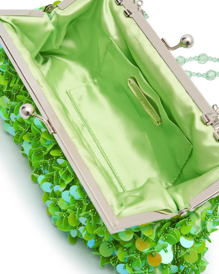 LIME DELILAH SHOULDER BAG