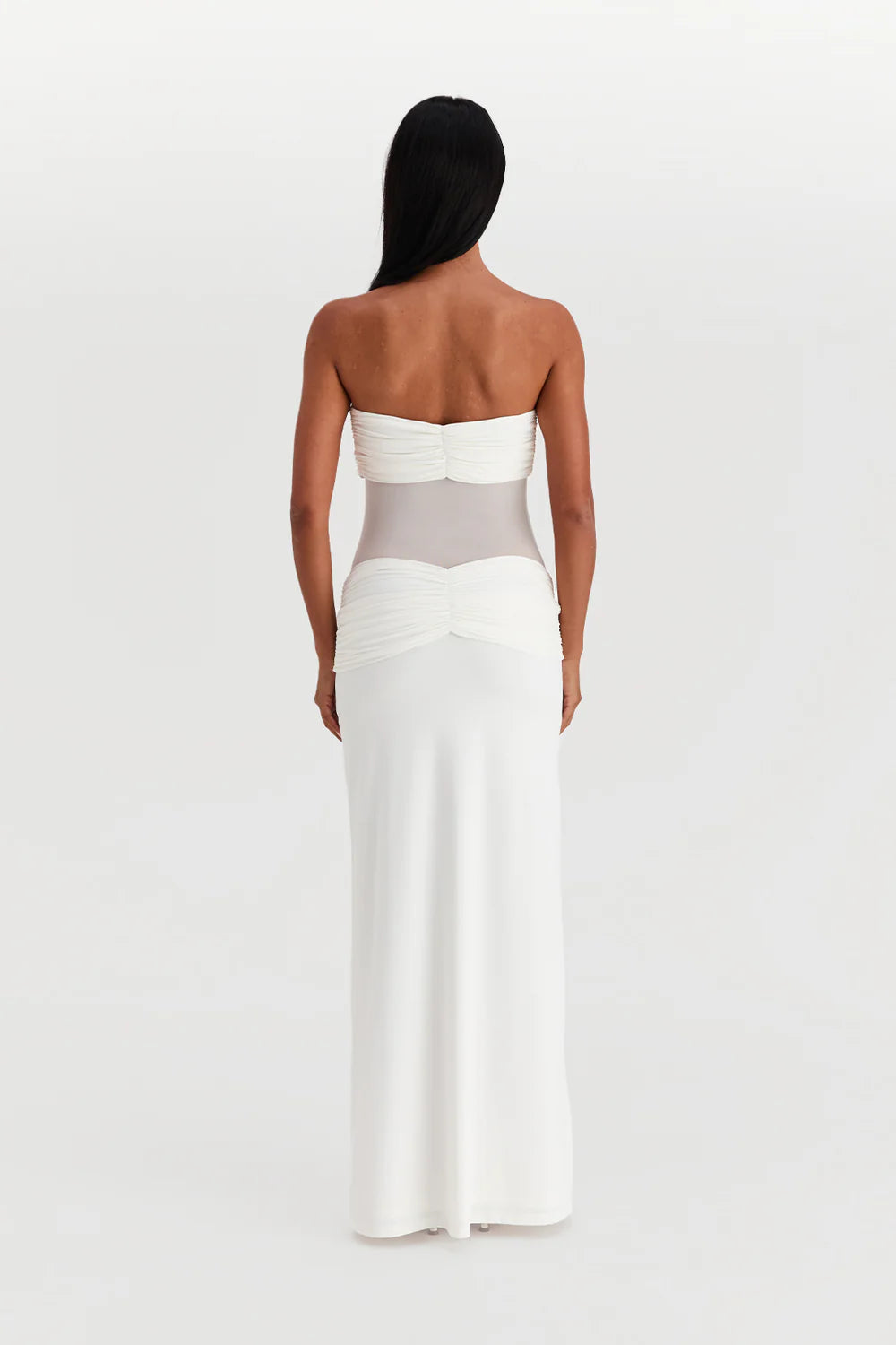 WHITE AMARA MAXI DRESS