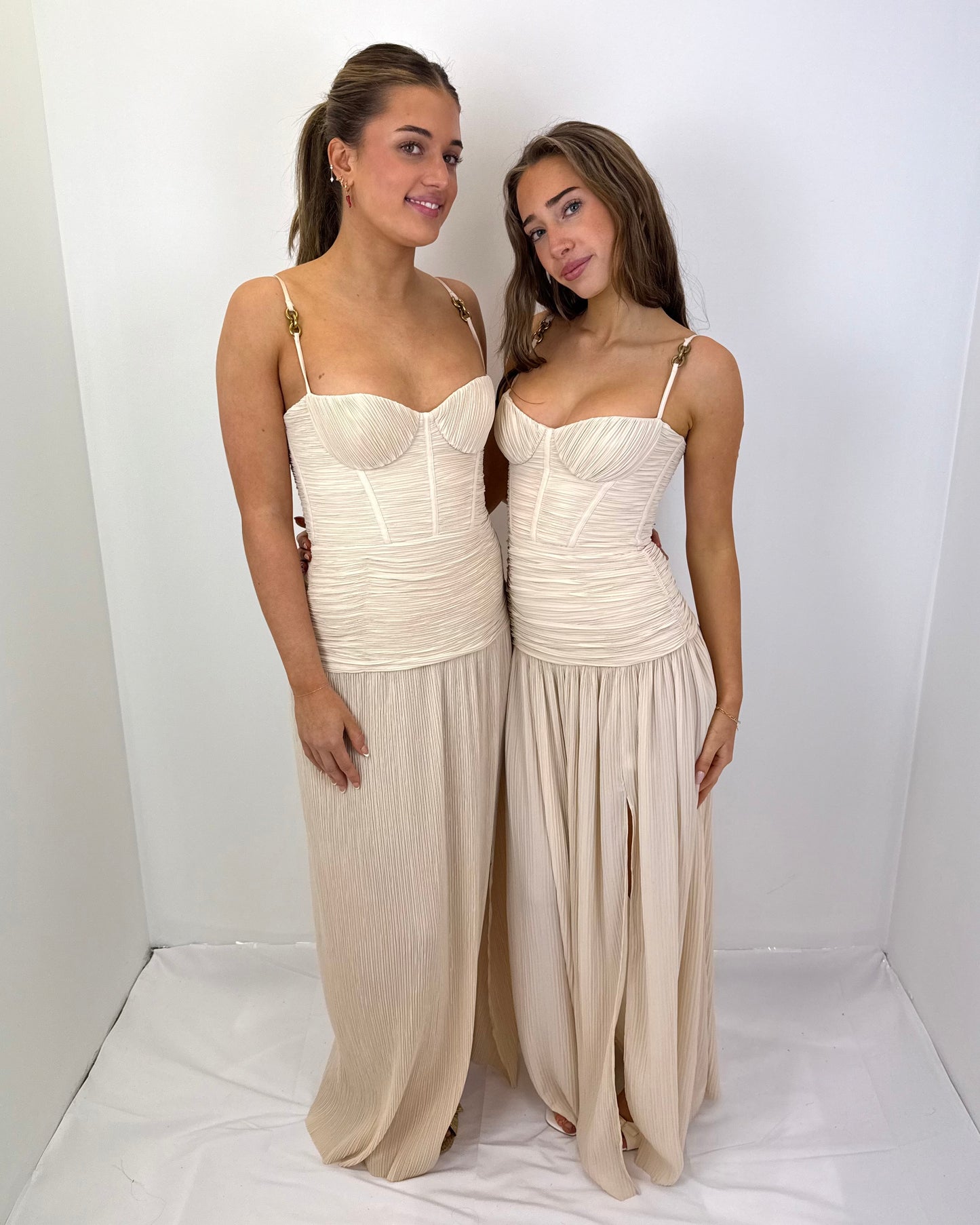 DOUBLE TIME PLEAT DRESS