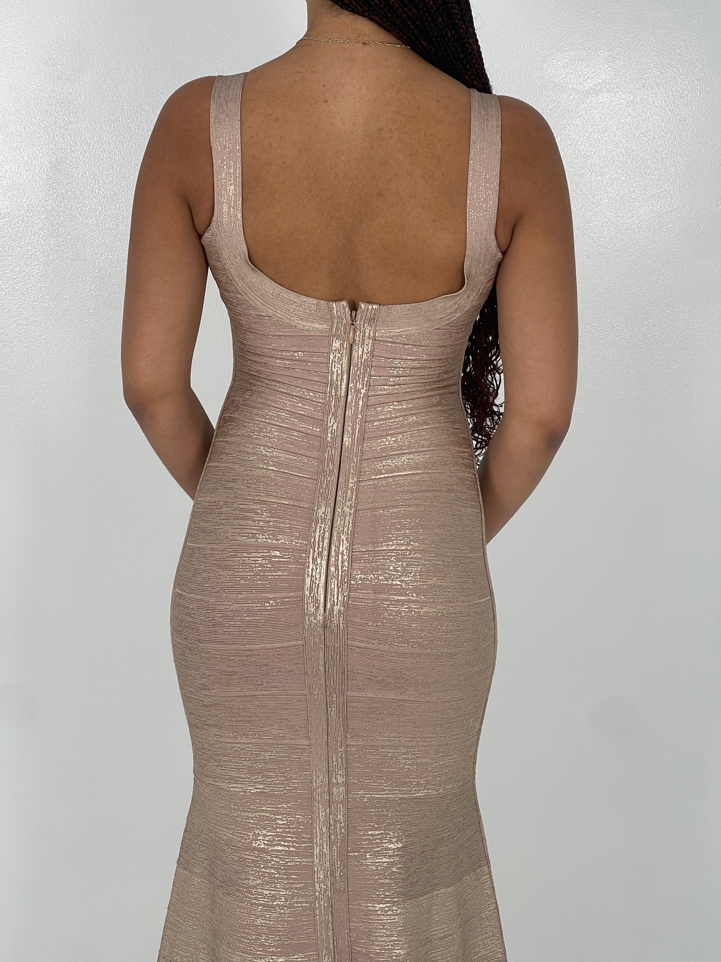 ROSE GOLD ELLEN GOWN - SALE