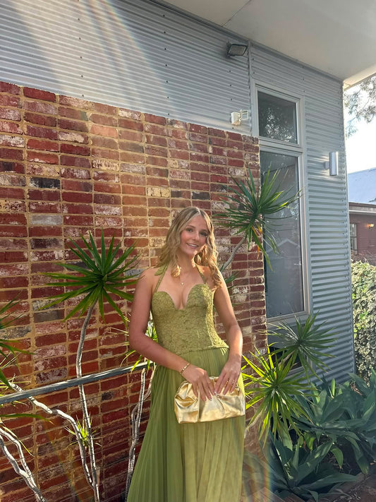 GAIA HALTER DRESS