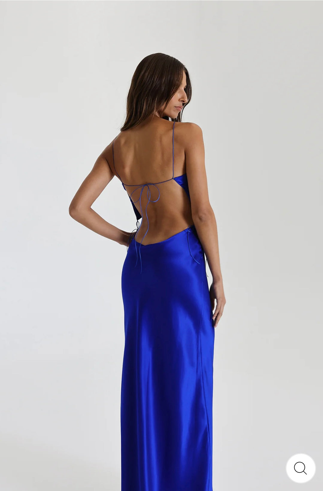 ELECTRIC BLUE IRIS DRESS - SALE