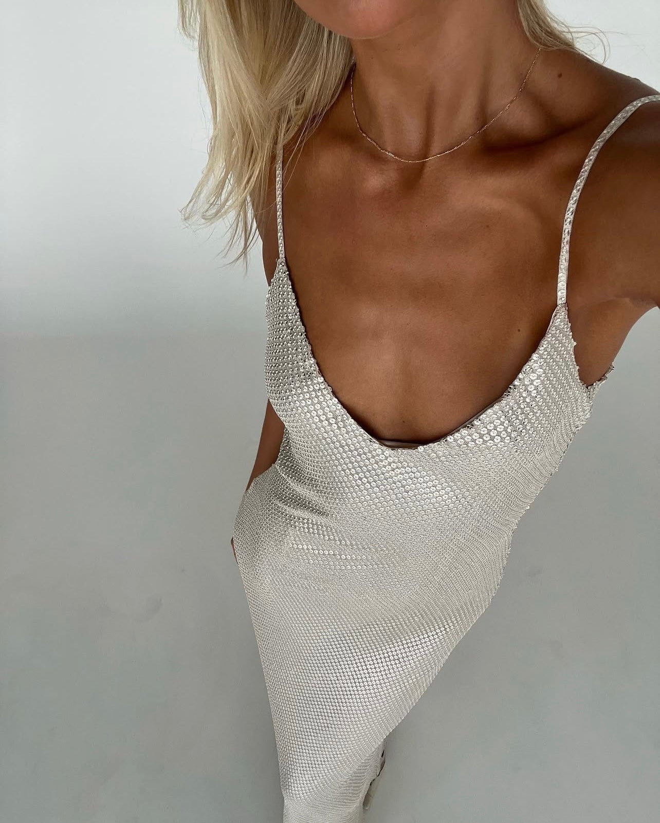 HIGH VOLTAGE SLIP DRESS