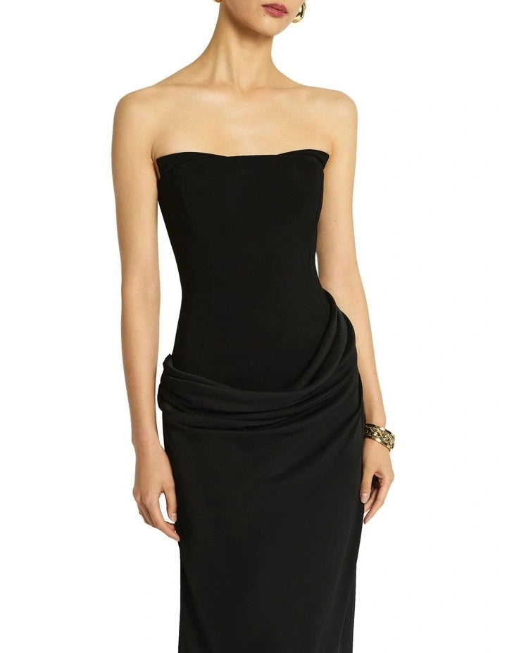 BLACK KAHLO DRESS