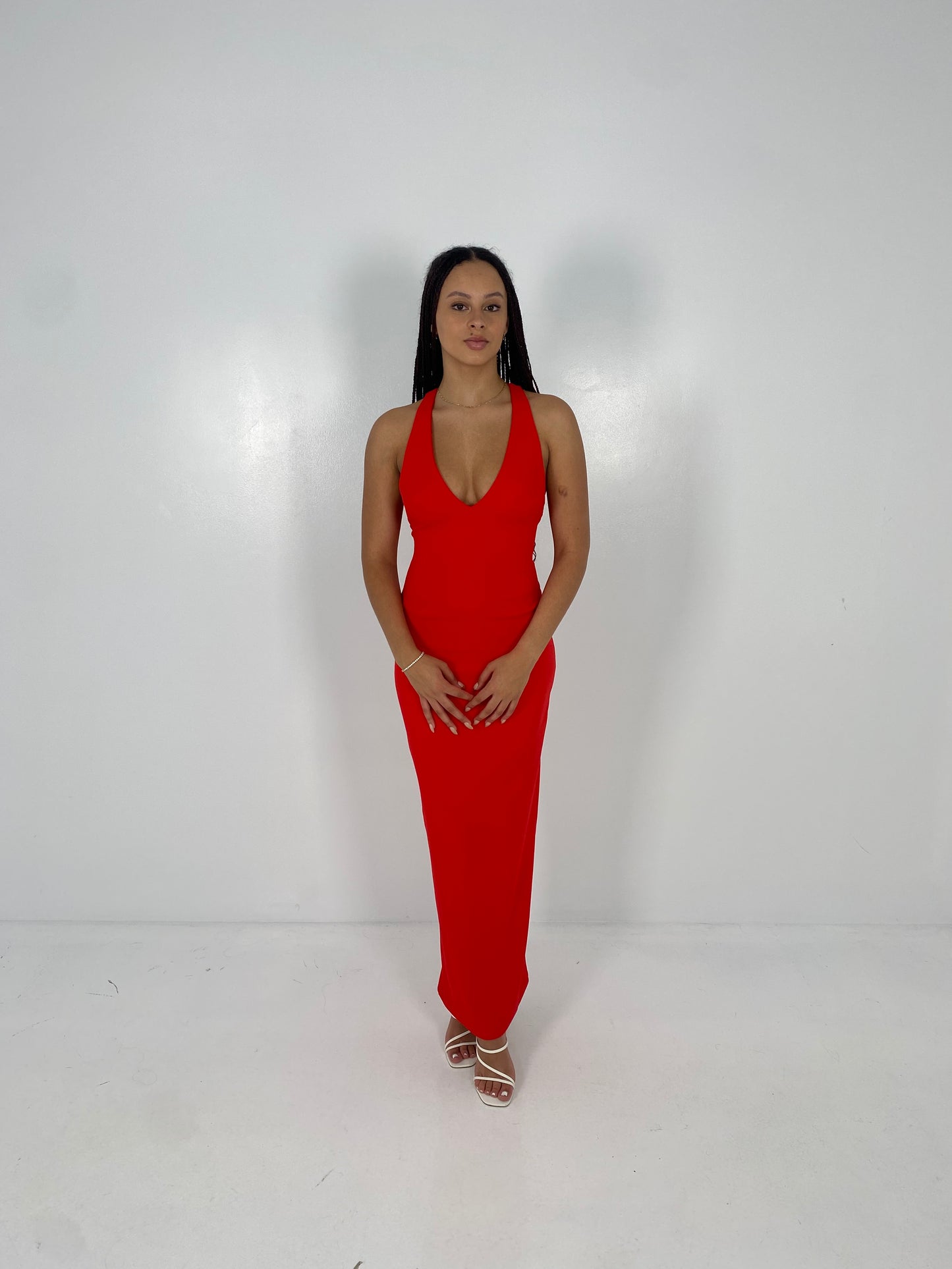 RED EIZA GOWN