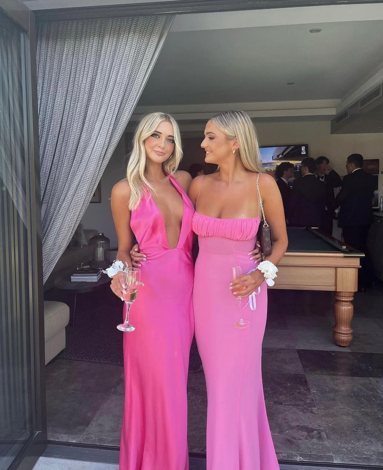 natalie rolt pink dress PINK ANGELICA GOWN