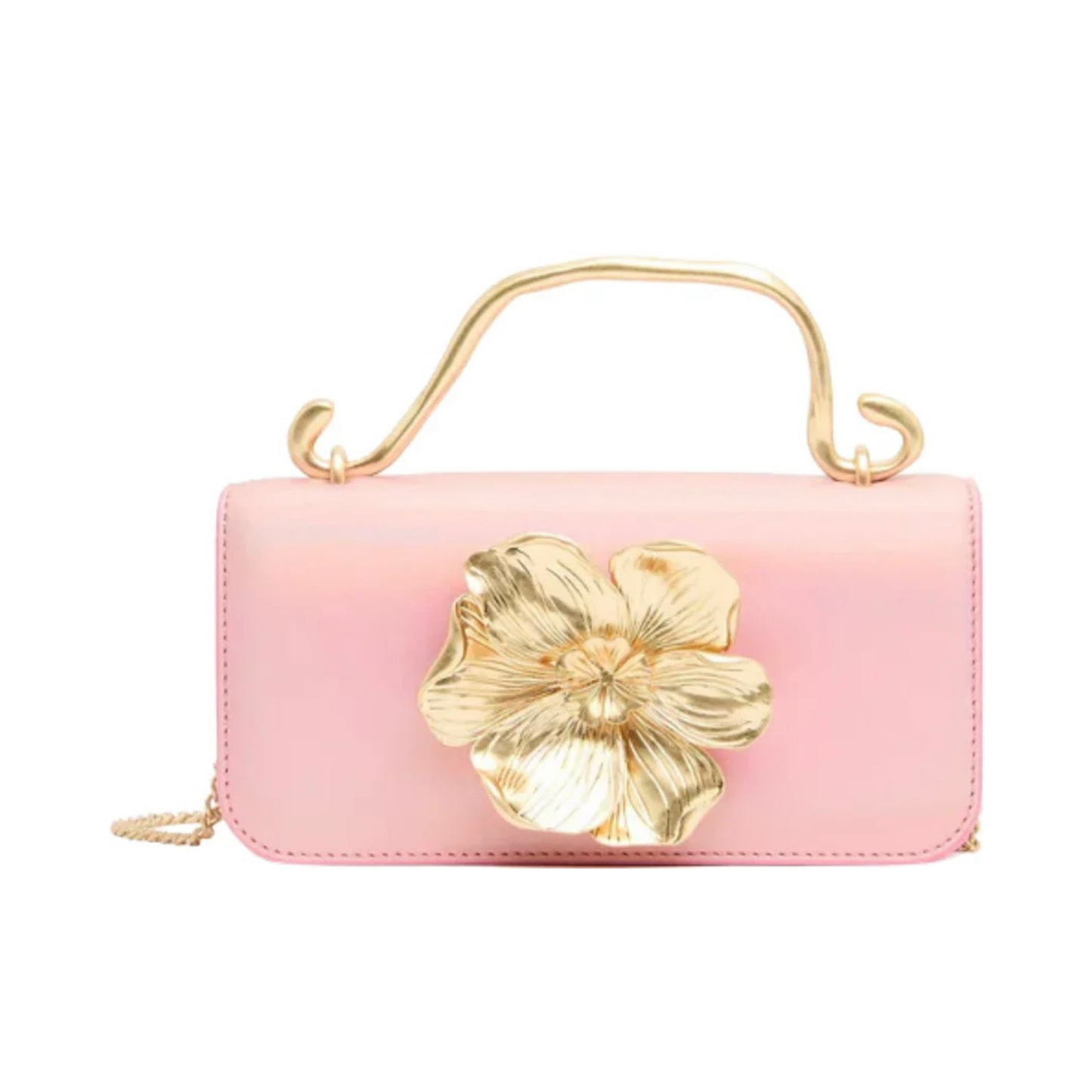 ALESSIA FLOWER CLUTCH - PINK