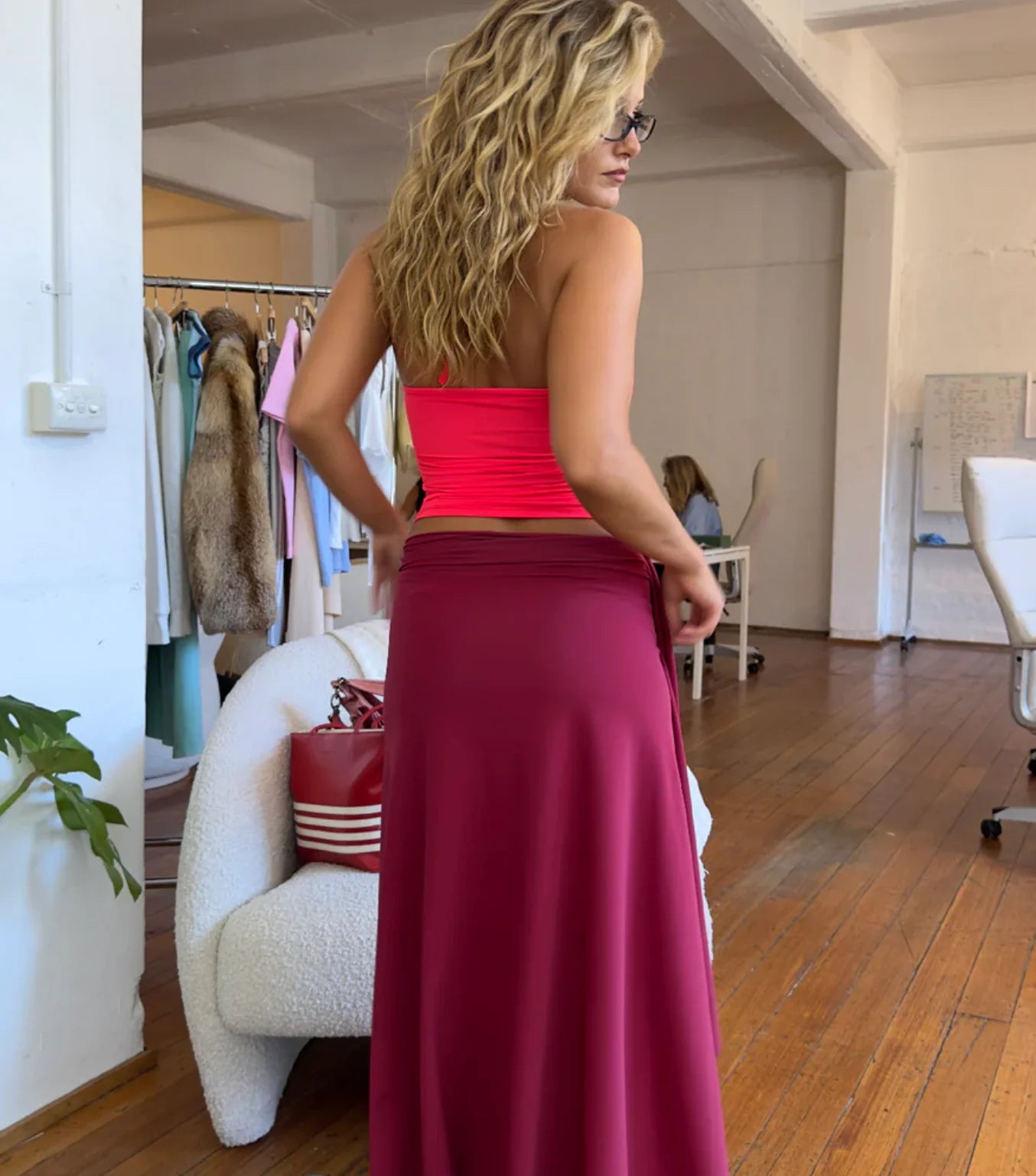 RED JEMIMA SET