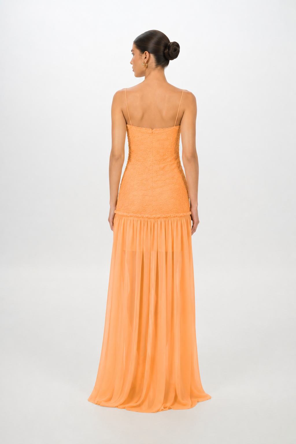 APRICOT RENATA DRESS