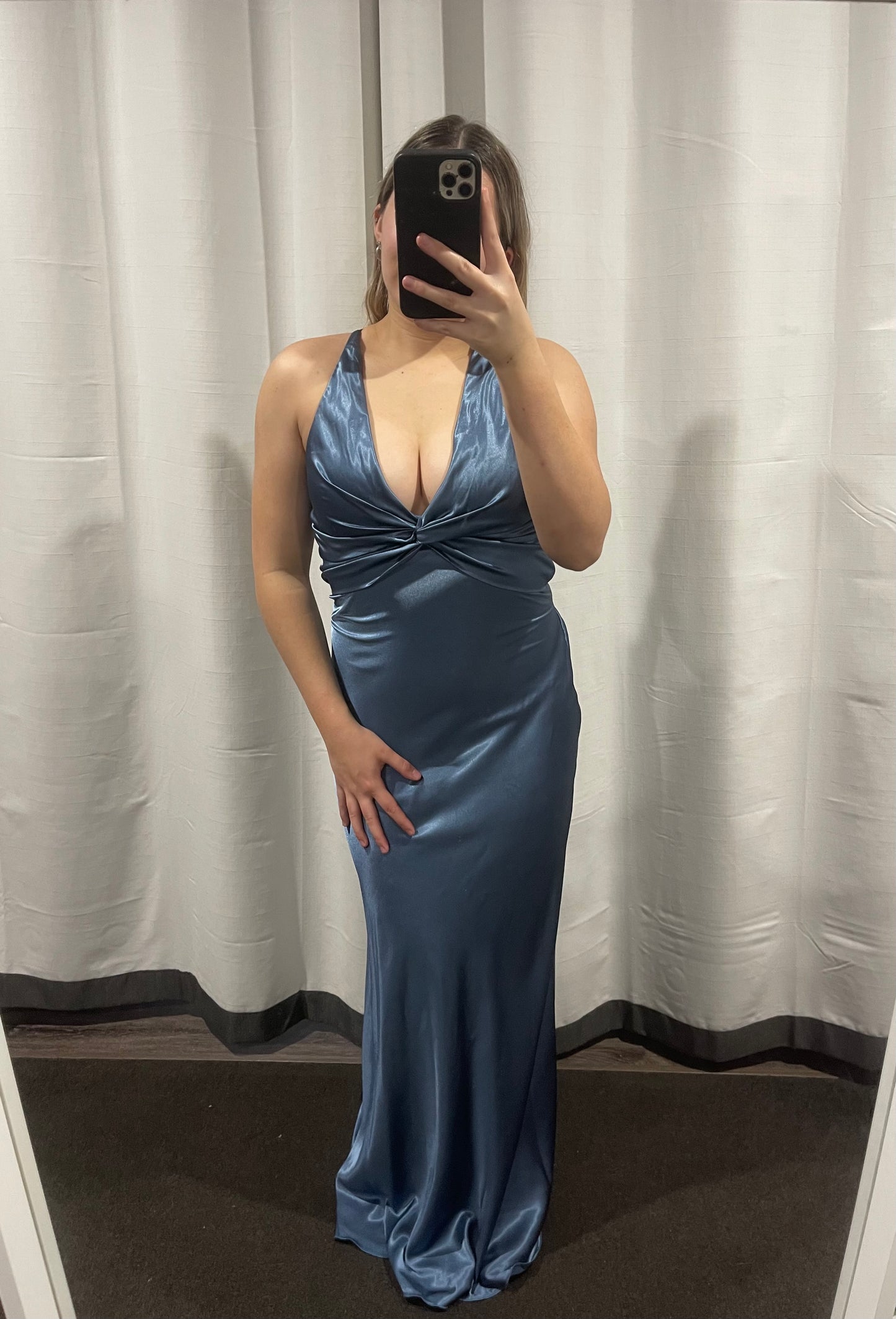 BLUE GODDESS GOWN