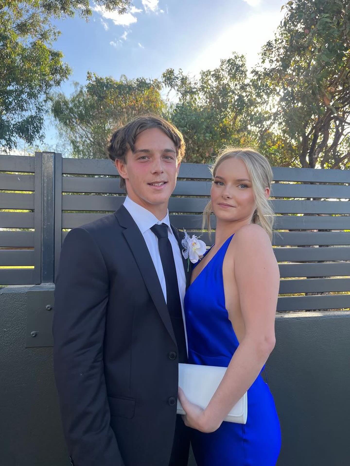 ELECTRIC BLUE ANGELICA GOWN