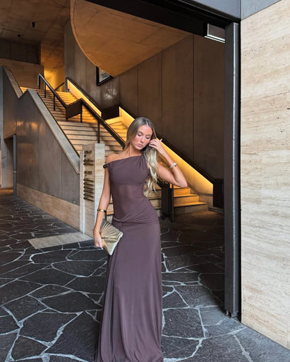 ESPRESSO SISAL MESH DRESS