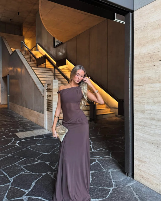 ESPRESSO SISAL MESH DRESS