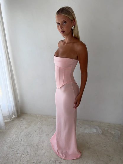 BABY PINK LOUIE GOWN