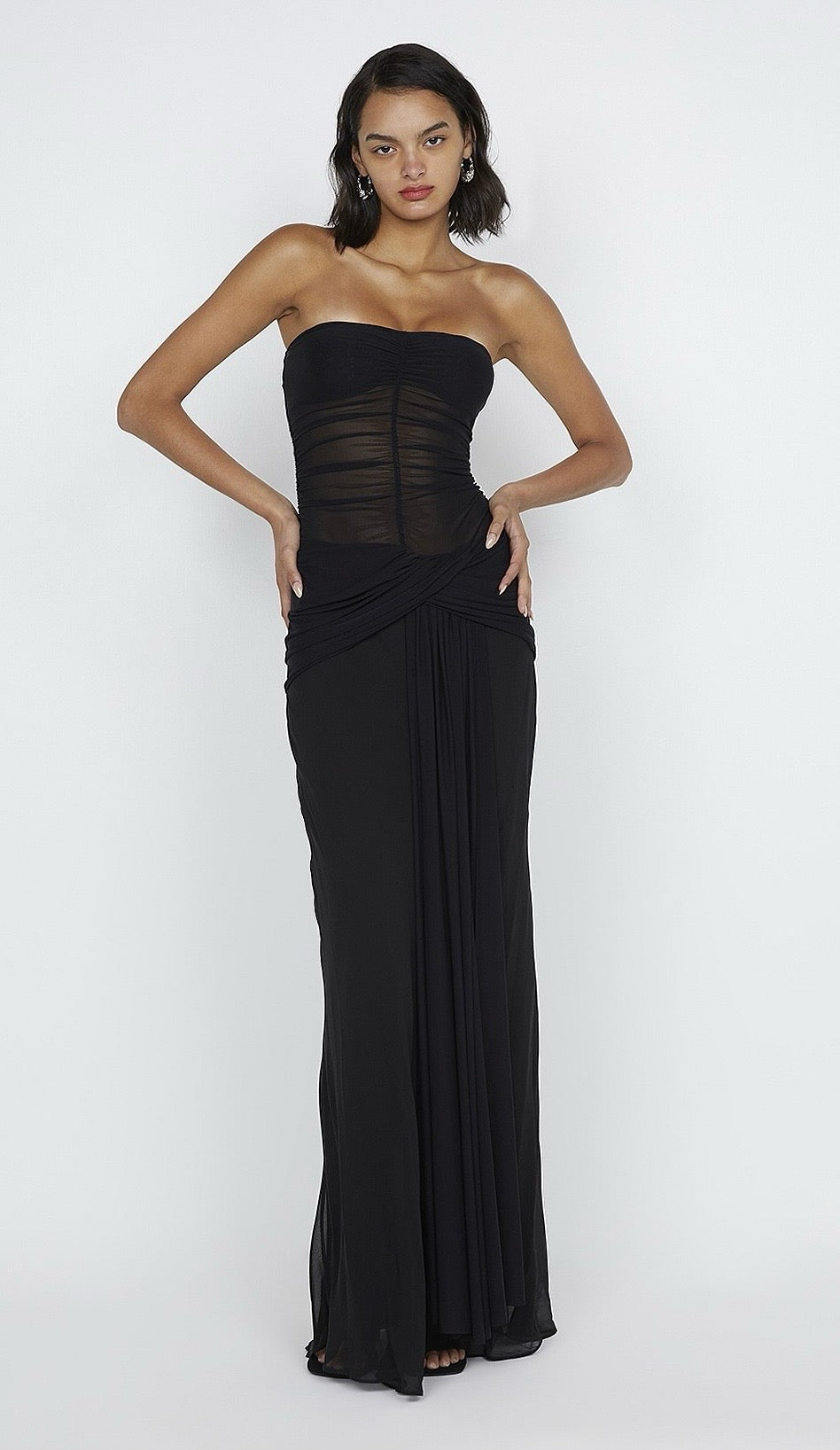 NOEMI STRAPLESS GOWN