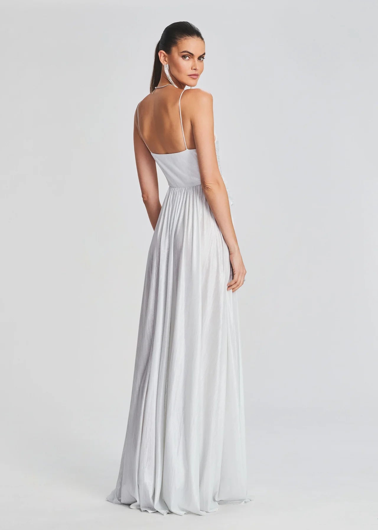 LIGHT SILVER DOSS GOWN