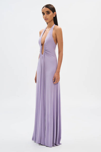 LILAC JENNIFER CUPRO MAXI