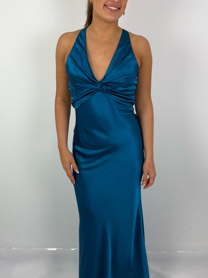 TEAL GODDESS GOWN