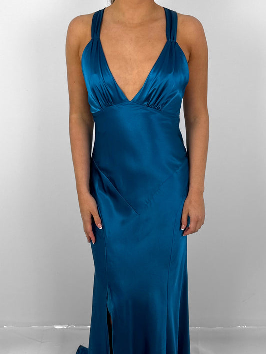 TEAL ARIES GOWN