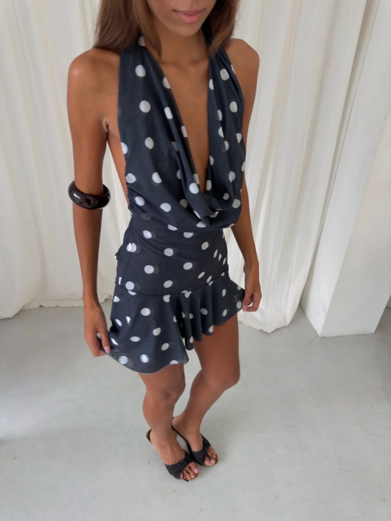 LUNARES POLKA DRESS