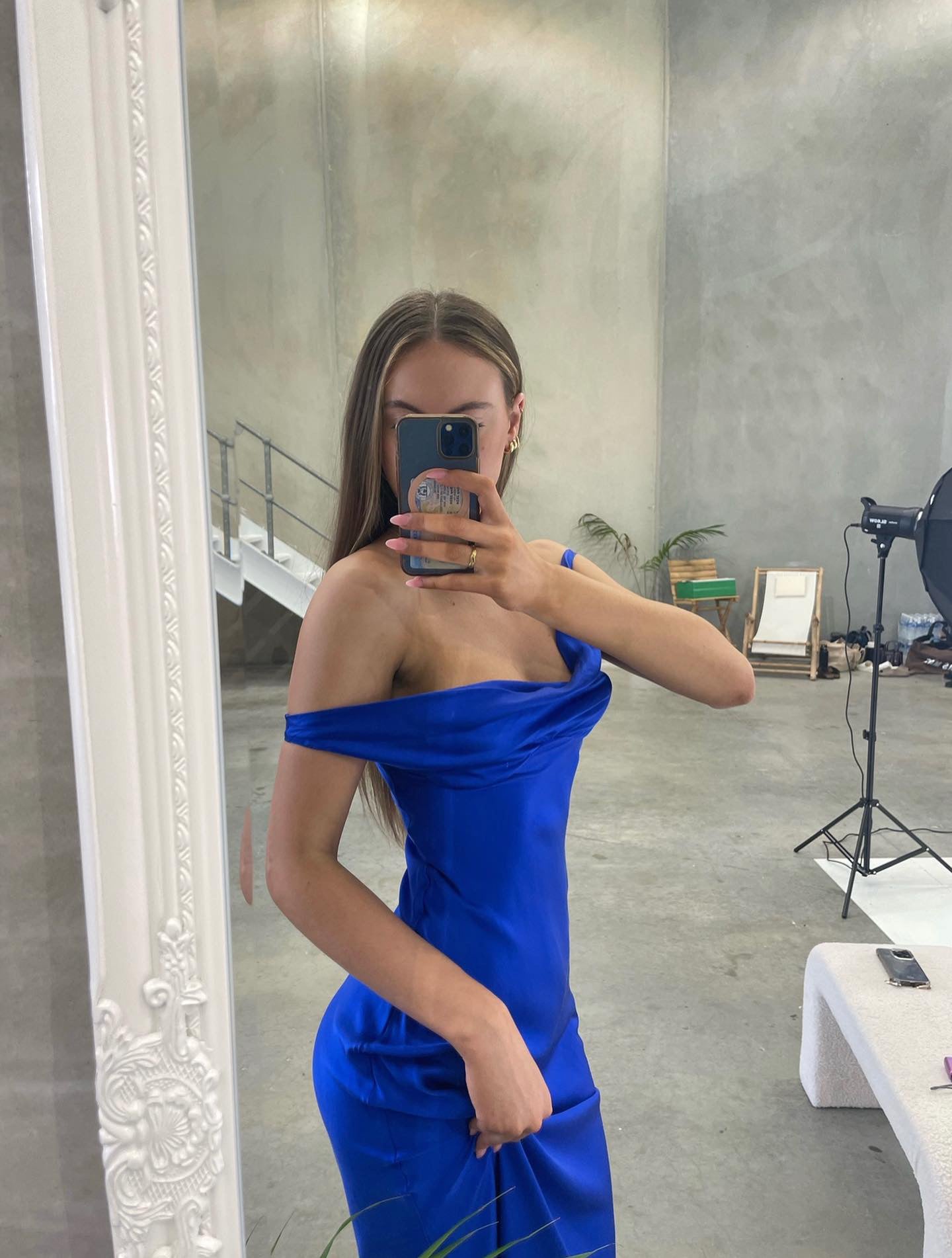 ELECTRIC BLUE MONIKA GOWN