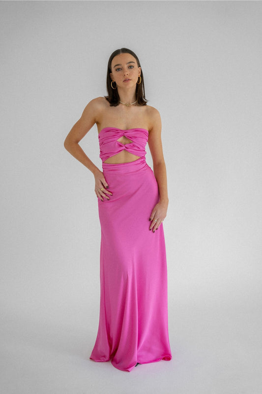 PINK INKA GOWN