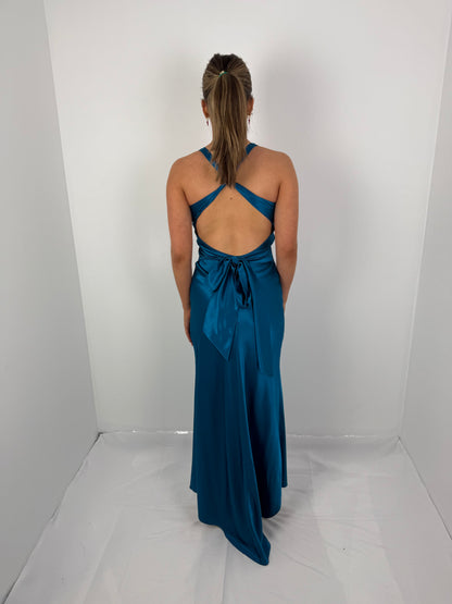 TEAL GODDESS GOWN