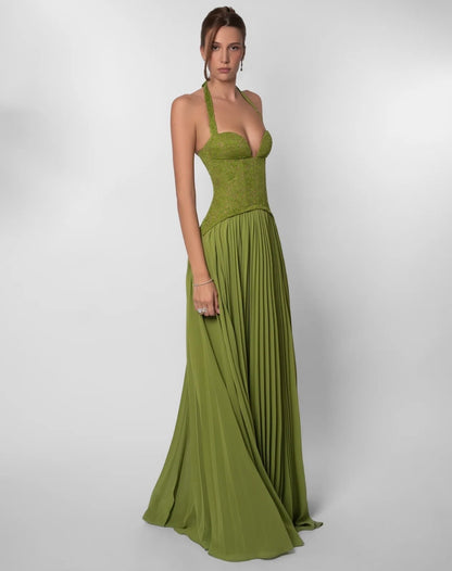 GAIA HALTER DRESS