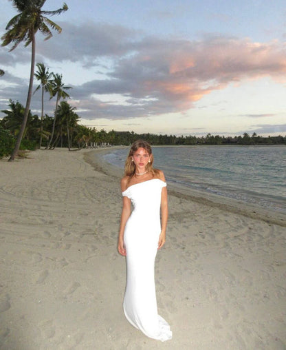 WHITE BETTINA GOWN