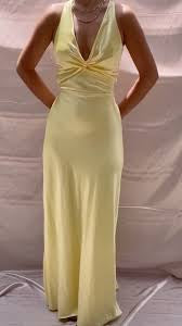 YELLOW GODDESS GOWN