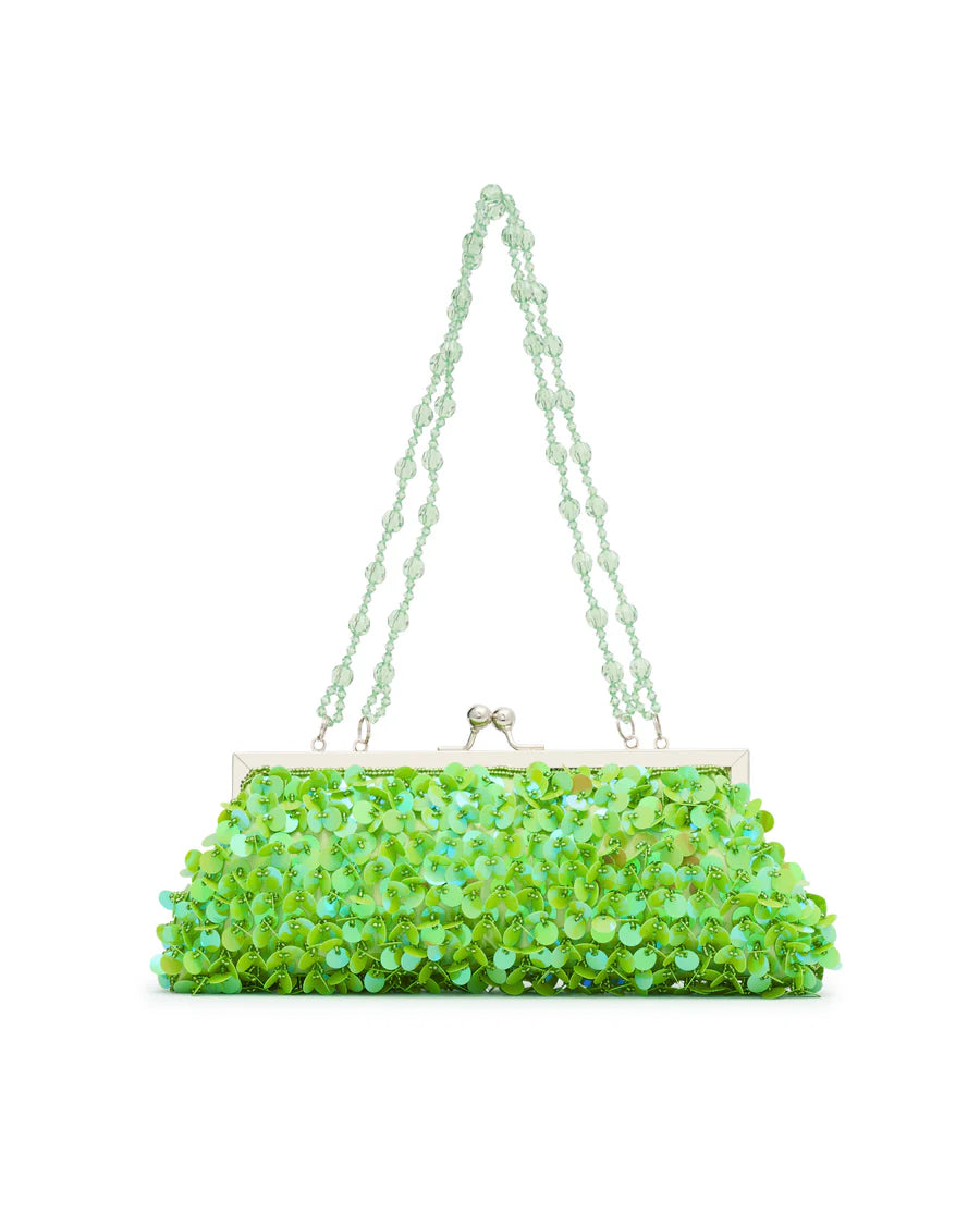 LIME DELILAH SHOULDER BAG