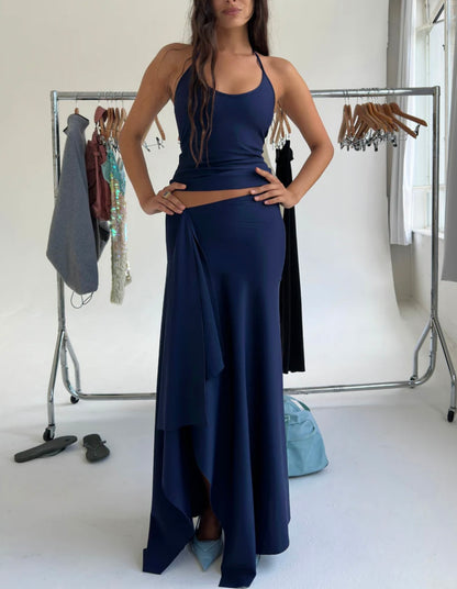 NAVY JEMIMA SET
