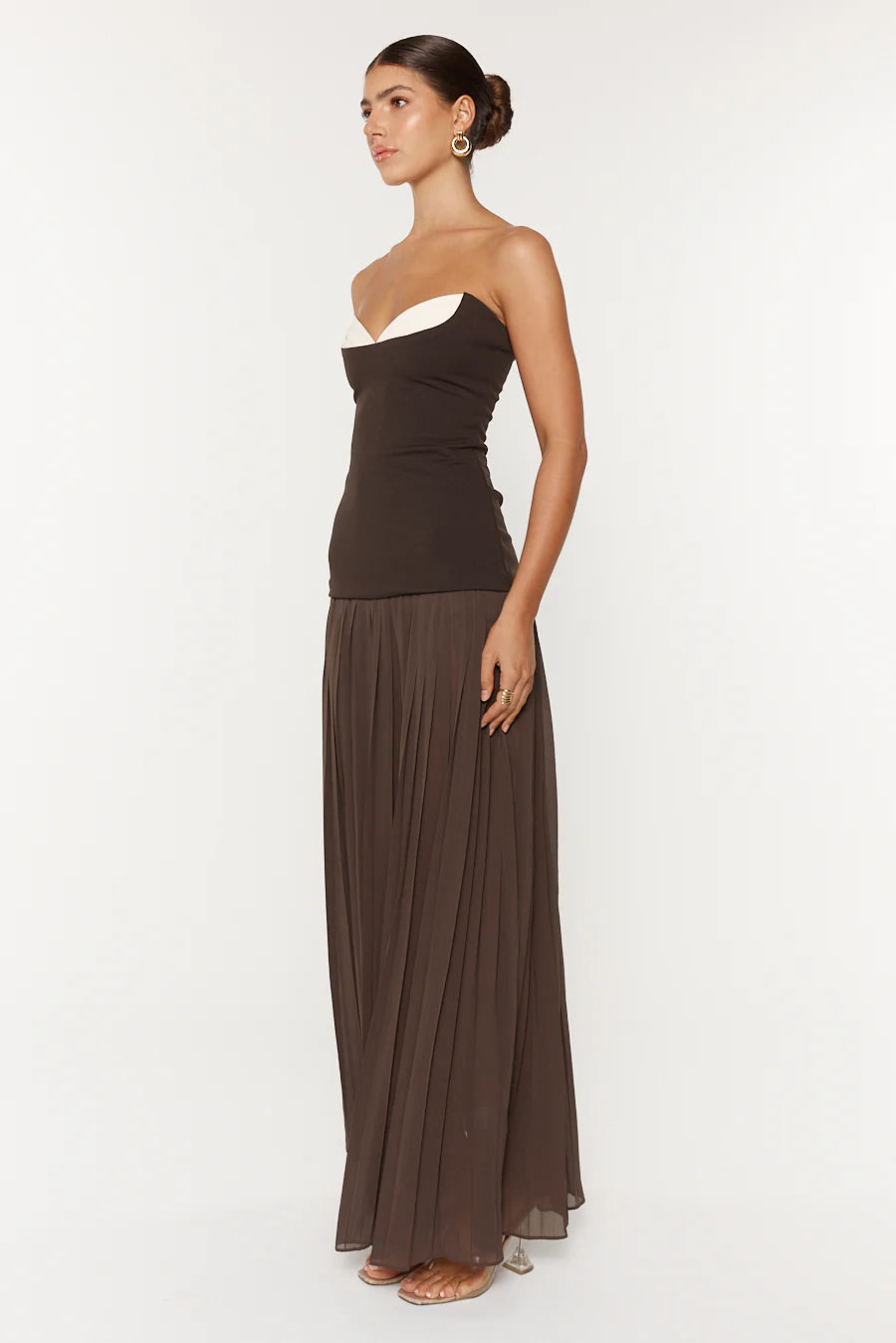 ESPRESSO NICOLETTE DRESS