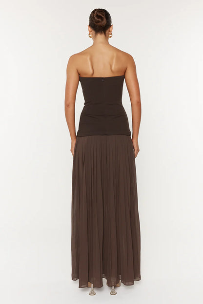 ESPRESSO NICOLETTE DRESS