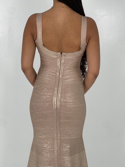 ROSE GOLD ELLEN GOWN - SALE