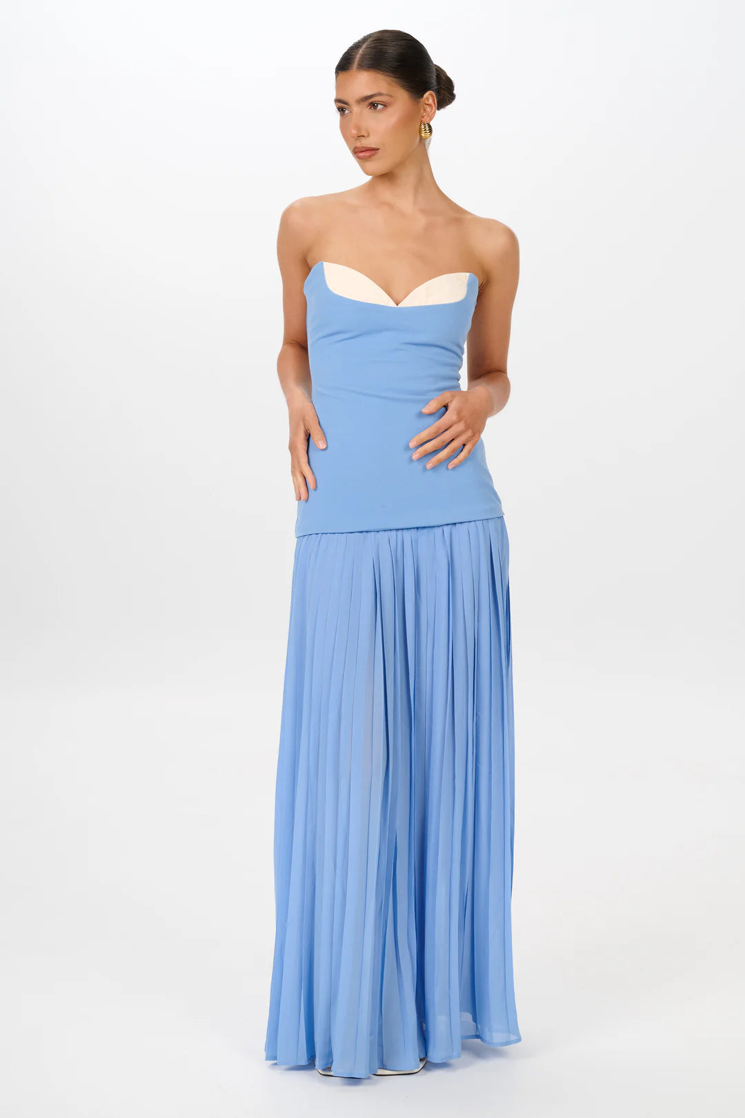 CORNFLOWER NICOLETTE DRESS