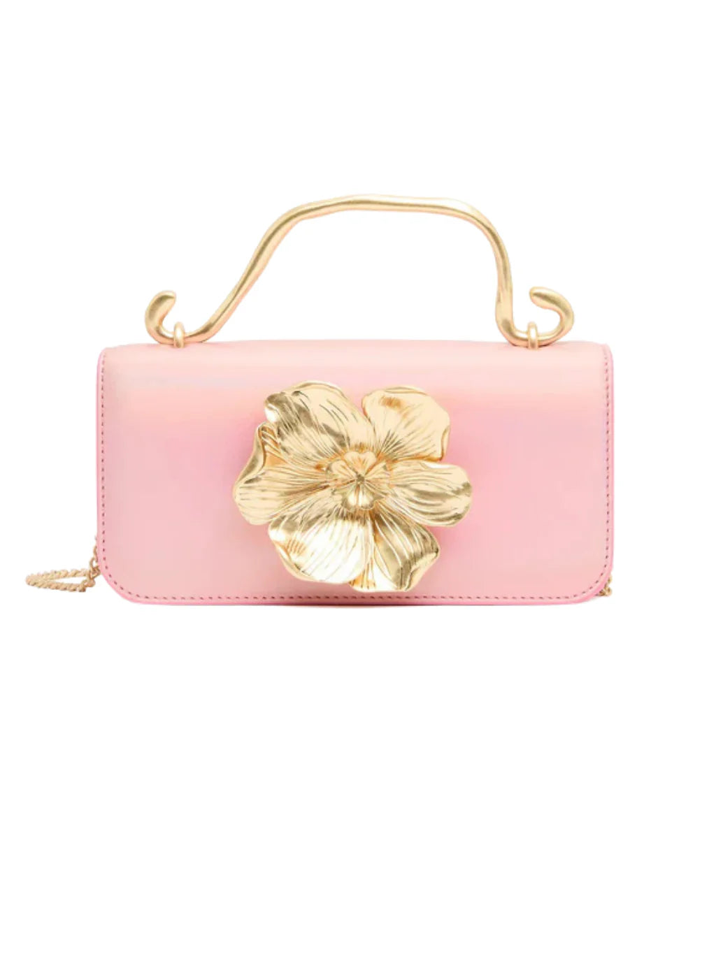 ALESSIA FLOWER CLUTCH - PINK