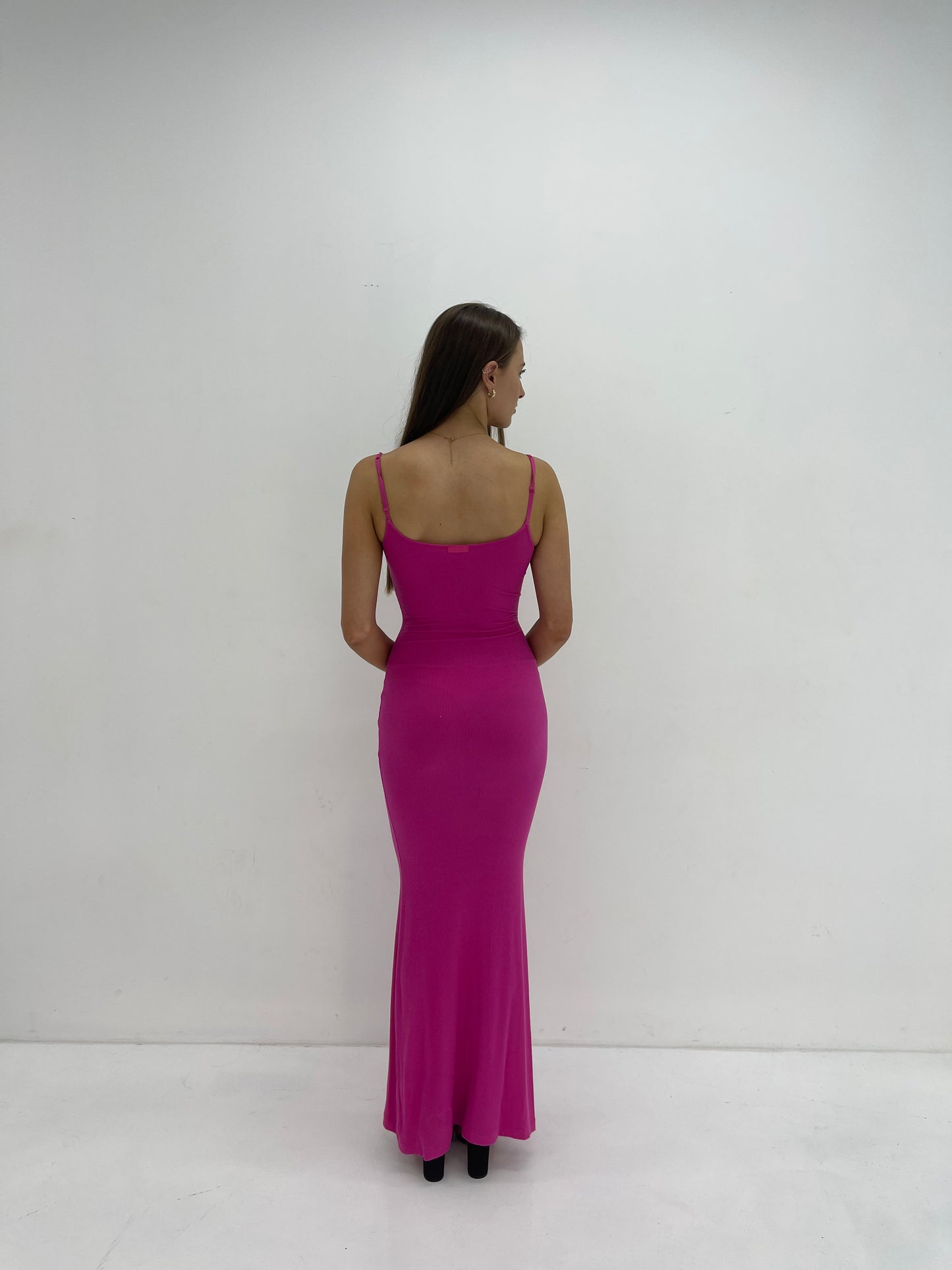 PINK LOUNGE SLIP DRESS