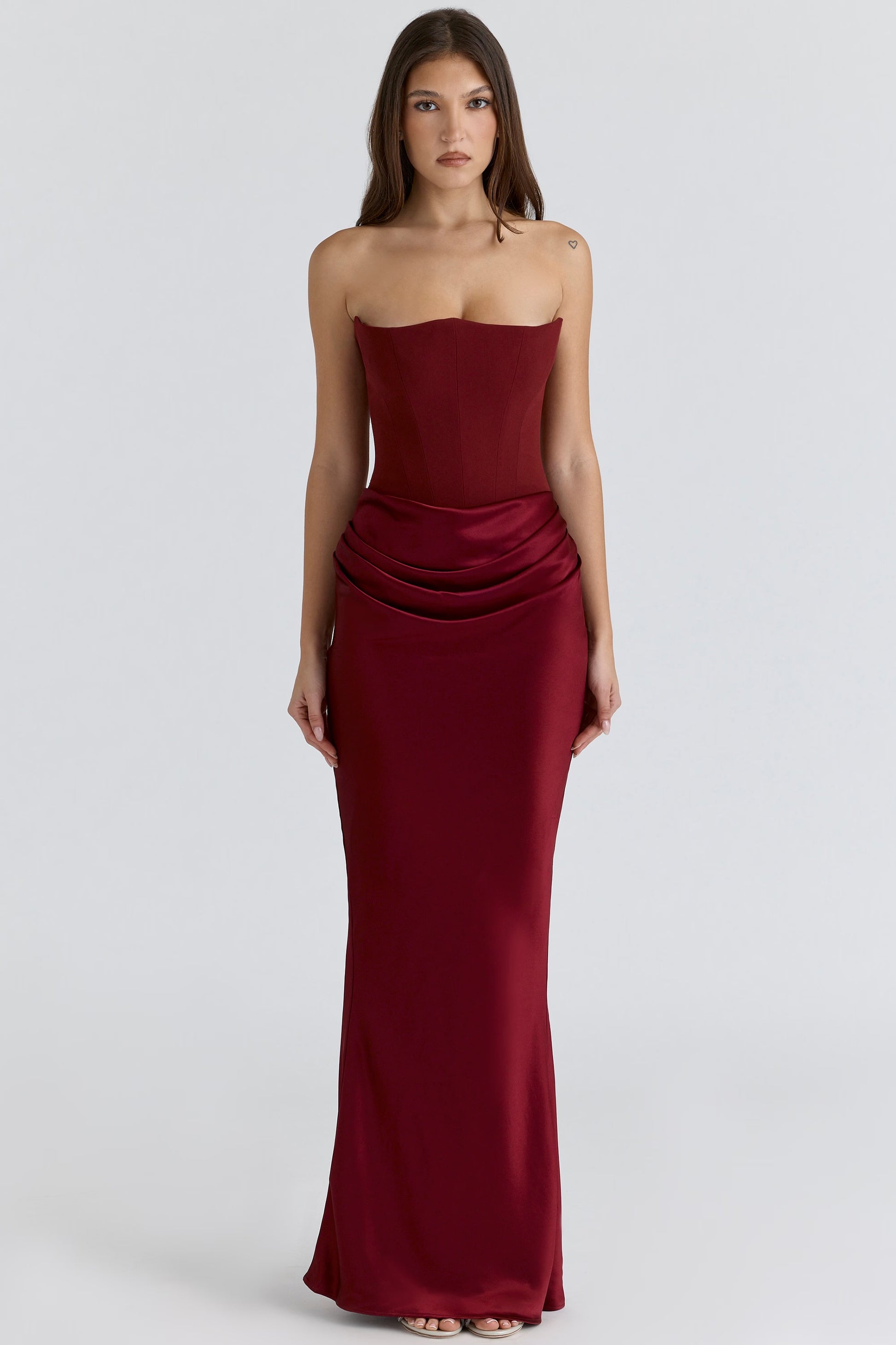 WINE PERSEPHONE DRESS – Aquino's Attire