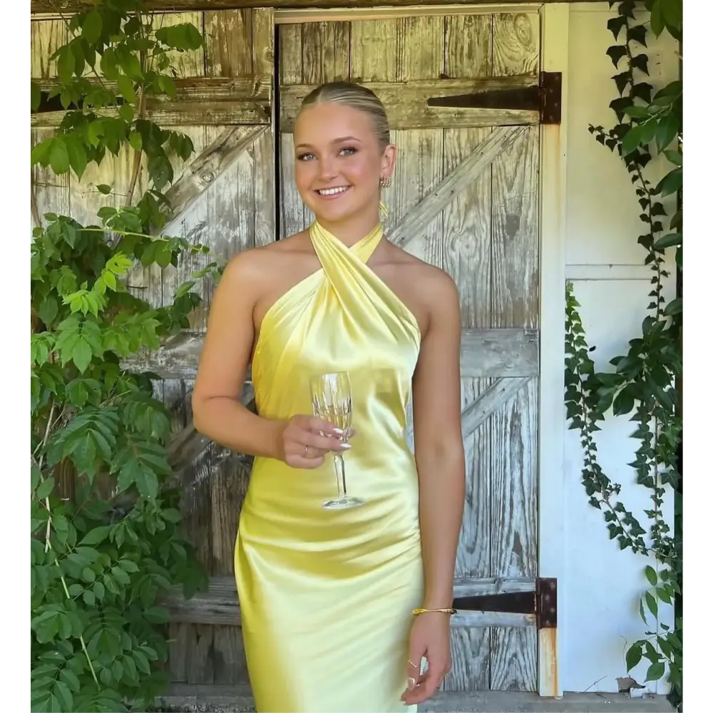YELLOW CROSSOVER MAXI - SALE