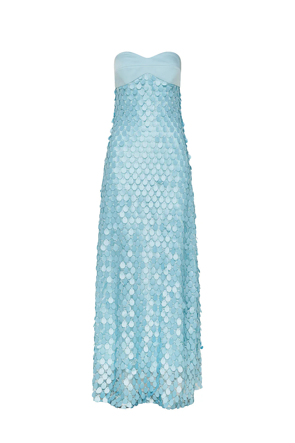 BLUE SUPREME EXTREME BALCONETTE DRESS