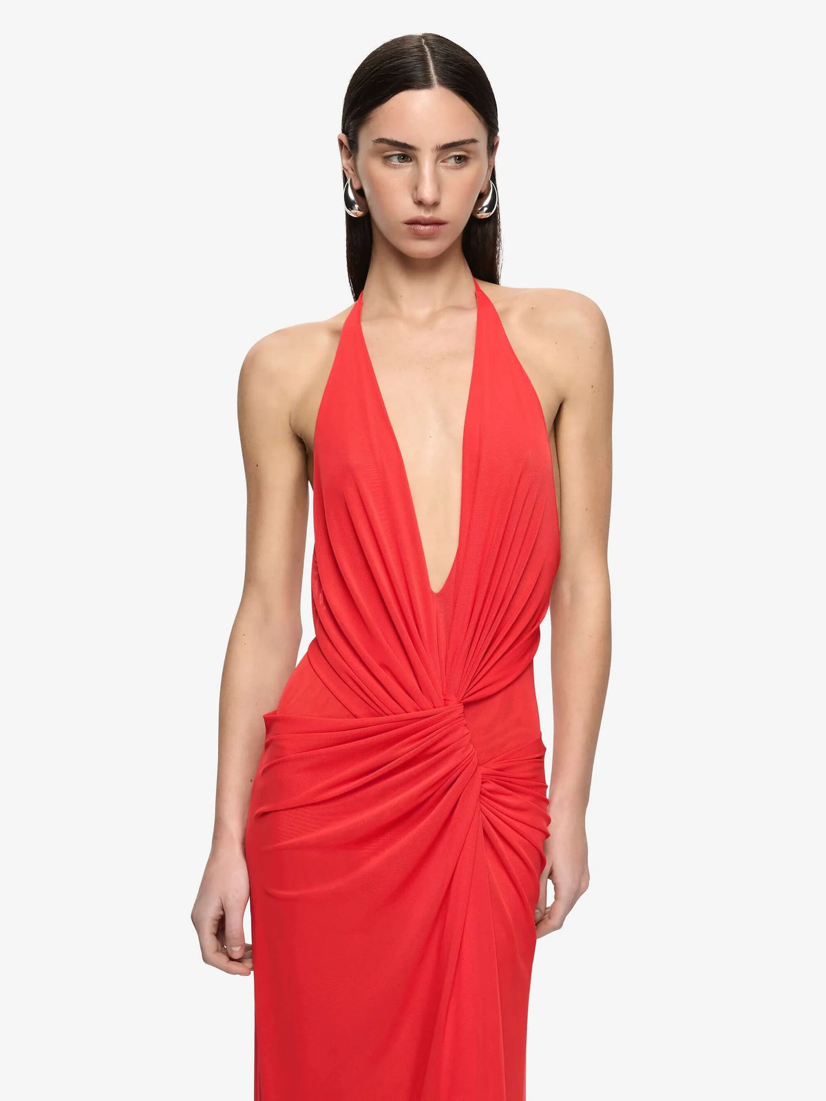 RED XANTHI DRESS
