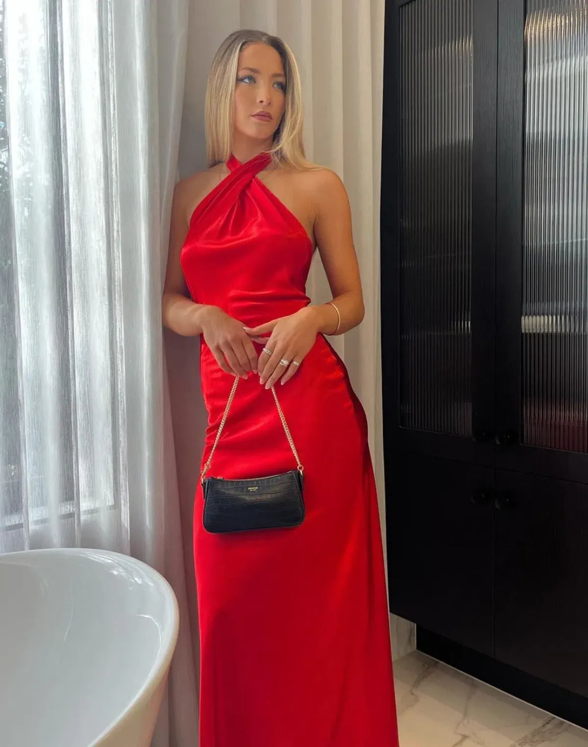 RED CROSSOVER MAXI - SALE