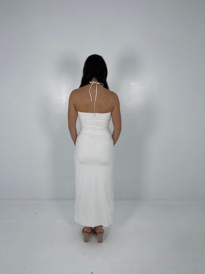 WHITE VERANERA DRESS
