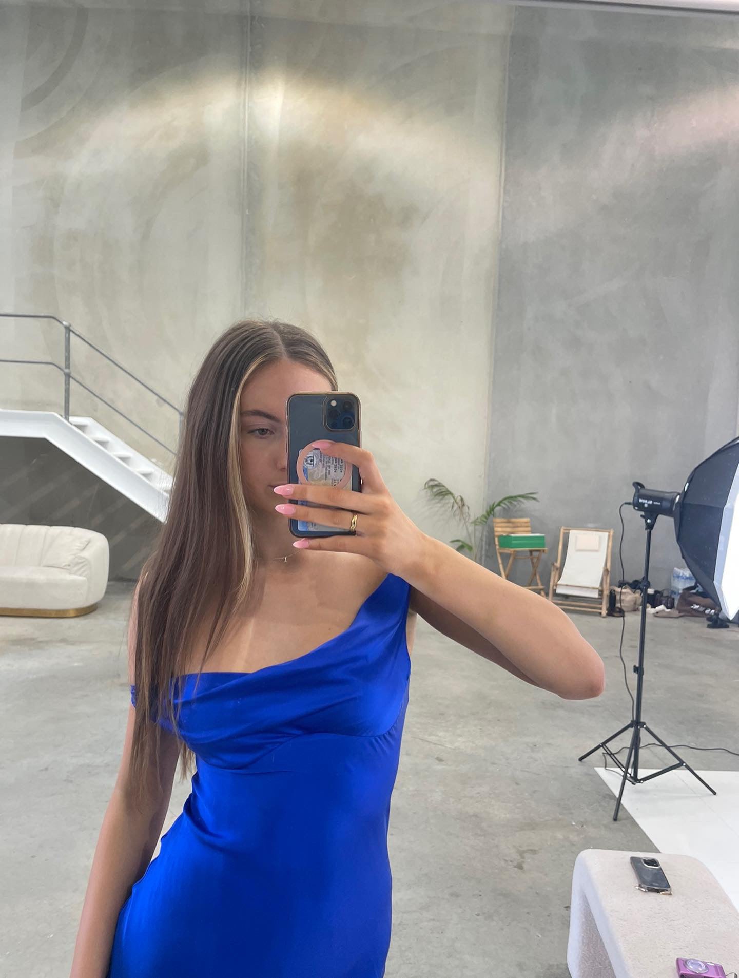 ELECTRIC BLUE MONIKA GOWN