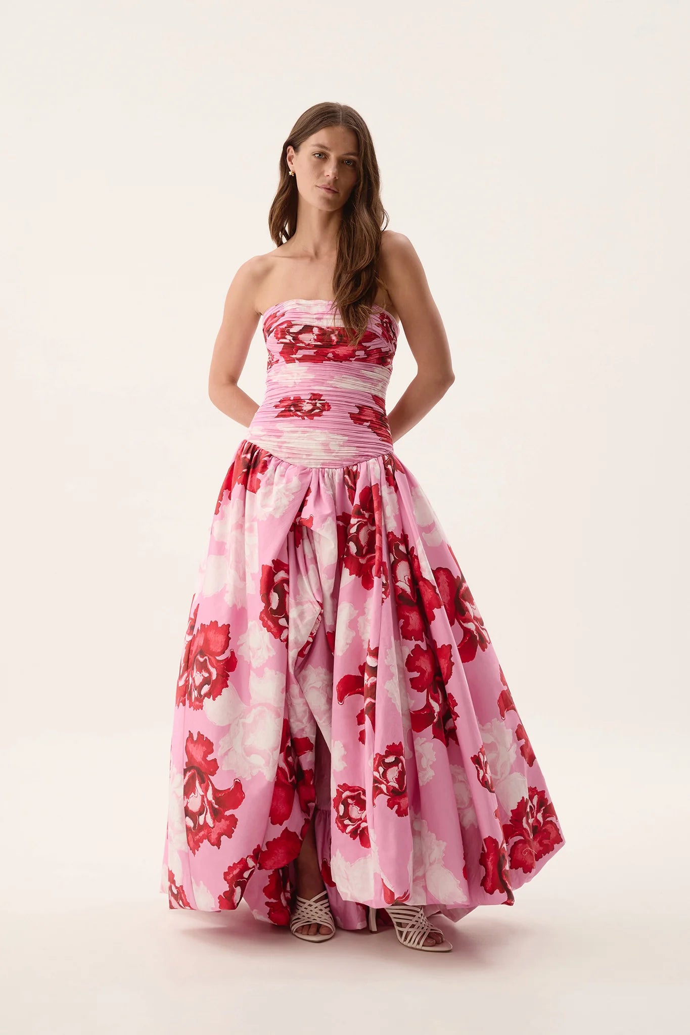 PINK BEHOLD MAXI DRESS