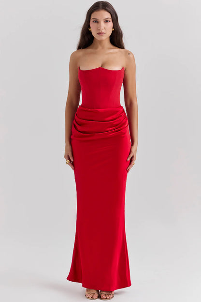 RED PERSEPHONE DRESS