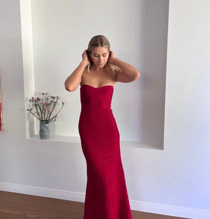 CRANBERRY SARA GOWN